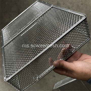 Bakul Gred Makanan Stainless Steel Mesh